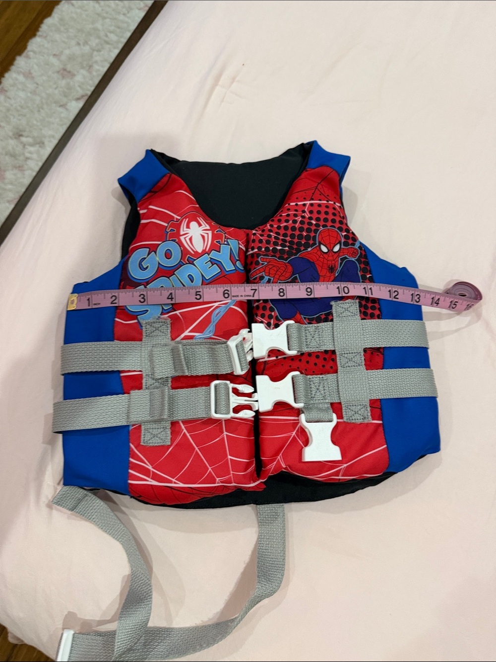 Kids Spider-Man Red & Blue Life Jacket Vest
